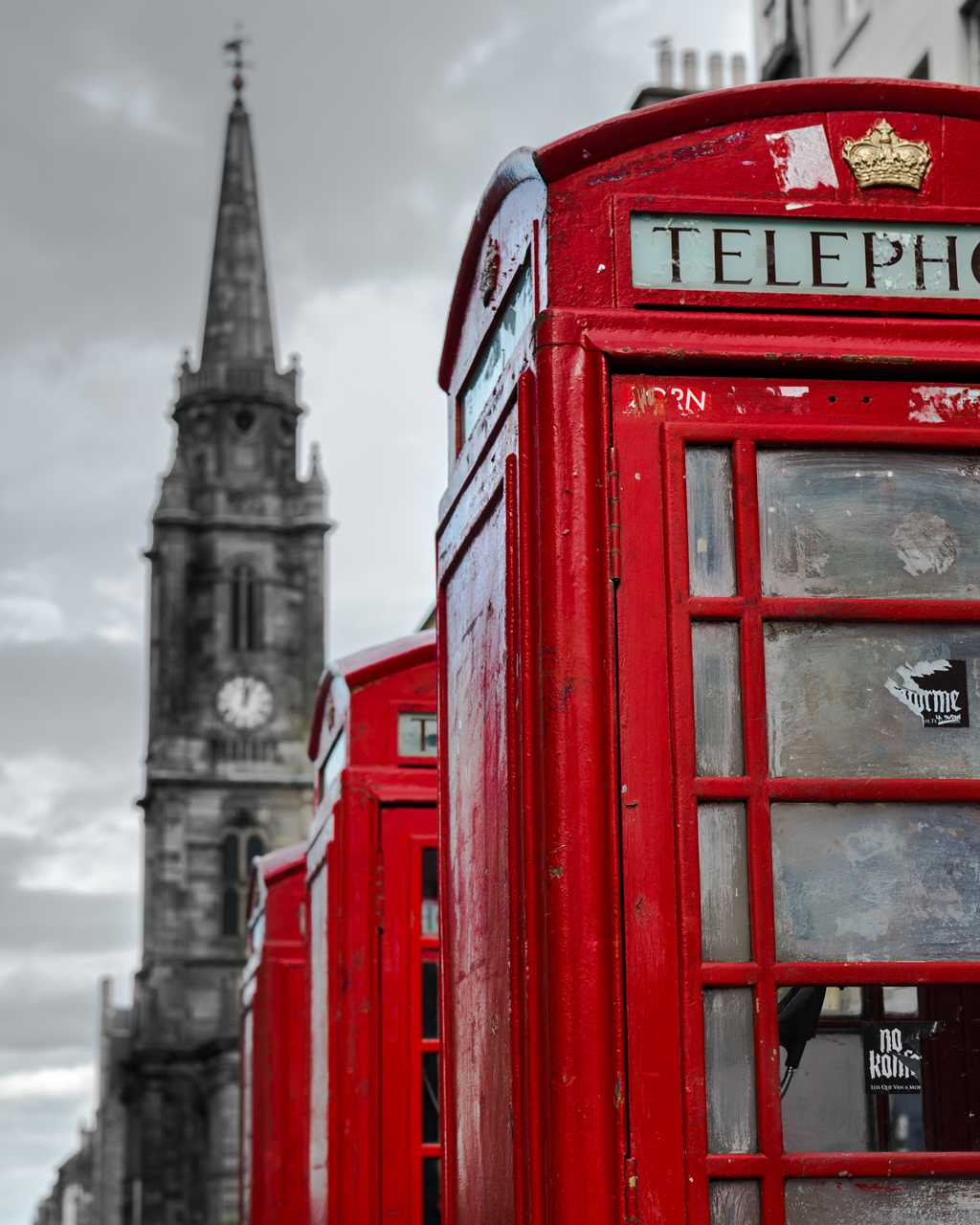 Phone Call in Edinburgh